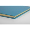 Gastenboek Arty blauw 21x19 cm