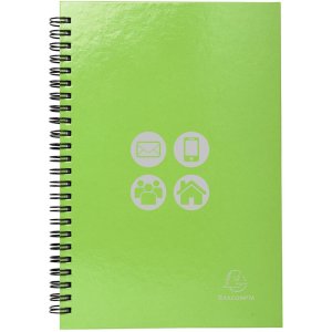 Adresboek 22x16 cm Iderama assorti