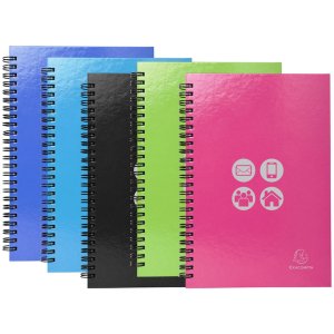 Adresboek 22x16 cm Iderama assorti