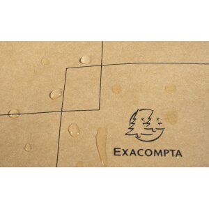 Exacompta Rugzak 32x44x12 cm Papier Lederlook Eterneco Bruin
