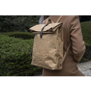 Exacompta Rugzak 32x44x12 cm Papier Lederlook Eterneco Bruin