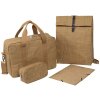Exacompta tas 39x29x15cm papier look Eterneco bruin geometrische motieven