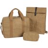 Exacompta tas 39x29x15cm papier look Eterneco bruin geometrische motieven