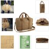 Exacompta tas 39x29x15cm papier look Eterneco bruin geometrische motieven