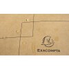 Exacompta tas 39x29x15cm papier look Eterneco bruin geometrische motieven