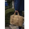 Exacompta tas 39x29x15cm papier look Eterneco bruin geometrische motieven