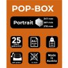 Exacompta ladebox POP-BOX 4 laden zwart Harlekijn