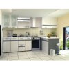 Exacompta prullenbak ECOBIN 15 liter Office Grey 26,3x26,3x33,5 cm