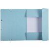 Exacompta 55528E Map met elastische sluiting Aquarel Pastelblauw DIN A4 400g/m²