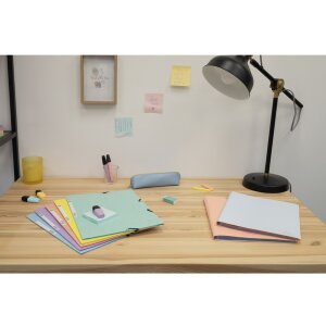 Exacompta Map Elastische Colorspan Serie Aquarel A4 Geassorteerde kleuren