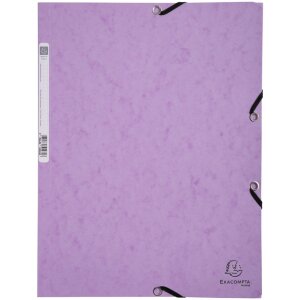 Exacompta Map Elastische Colorspan Serie Aquarel A4 Geassorteerde kleuren