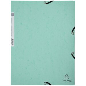Exacompta Map Elastische Colorspan Serie Aquarel A4 Geassorteerde kleuren