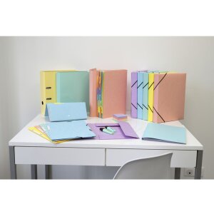Exacompta Map Elastische Colorspan Serie Aquarel A4 Geassorteerde kleuren