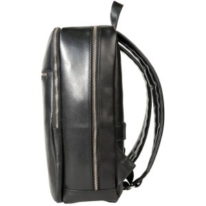 Exacompta 17637E Laptop rugzak leer zwart waterafstotend 17 inch Exactive
