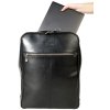 Exacompta 17637E Laptop rugzak leer zwart waterafstotend 17 inch Exactive