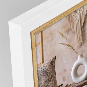 Ayas dubbele lijst 2 fotos 10x15 cm staand en liggend formaat