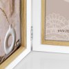 Ayas dubbele lijst 2 fotos 10x15 cm staand en liggend formaat