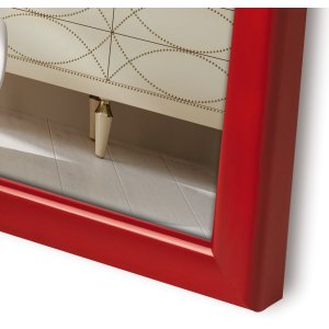 Houten fotolijst Aosta 13x18 cm rood