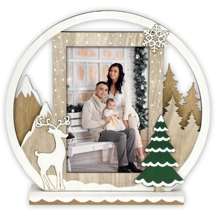 Kerst fotolijst Vester 10x15 cm