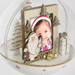 Kerstbal Aland voor een foto 3,5x4,5 cm