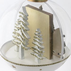 Kerstbal Aland voor een foto 3,5x4,5 cm