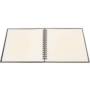 Panodia Spiraalalbum Souris 23,2x27,5 cm 60 witte bladzijden