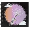 Panodia Spiraalalbum Souris 23,2x27,5 cm 60 witte bladzijden