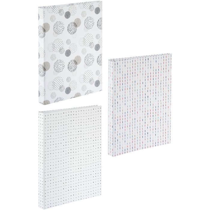 Hama Spiraal Album Grafisch 19x24,5 cm 40 witte paginas
