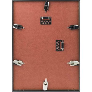 Nielsen Brandwerend kader c2 structuur zilver mat 60x84 cm
