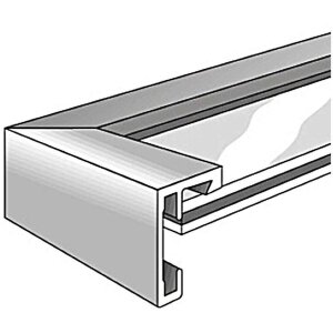 Nielsen b1 Brandwerend lijst c2 Aluminium lijst