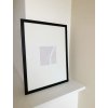 Deknudt Houten lijst s44cf2 zwart 30x40 cm met passepartout 13x13 cm