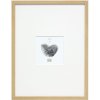 Deknudt Houten lijst s44ch1 eik 30x40 cm met passepartout 13x13 cm