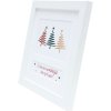 Deknudt Houten Kerst Lijst s45sk1e2 wit 10x15 cm