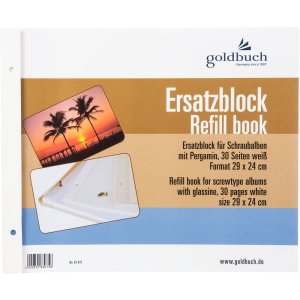 Goldbuch Vervangingsblok voor schroefalbums 29x24 cm en 38x30 cm