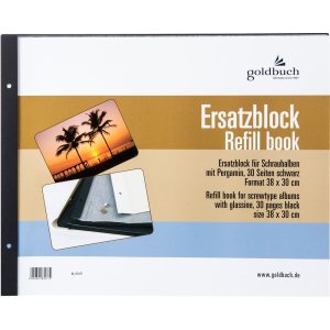 Goldbuch Vervangingsblok voor schroefalbums 29x24 cm en 38x30 cm