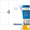 HERMA weerbestendige inkjet-etiketten A4, 105,0 x 148,0 mm, wit, permanente kleefstof