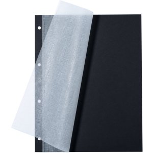 HERMA fotokarton, 232x297 mm, zwart, 20 vel