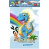 HERMA Sticker-plakboek voor kinderen, A5, "Dinos" (16 paginas, blanco)
