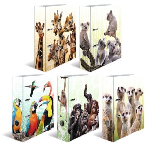 HERMA motiefmap A4 Exotische dieren - meerkat troep