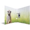 HERMA motiefmap A4 Exotische dieren - meerkat troep