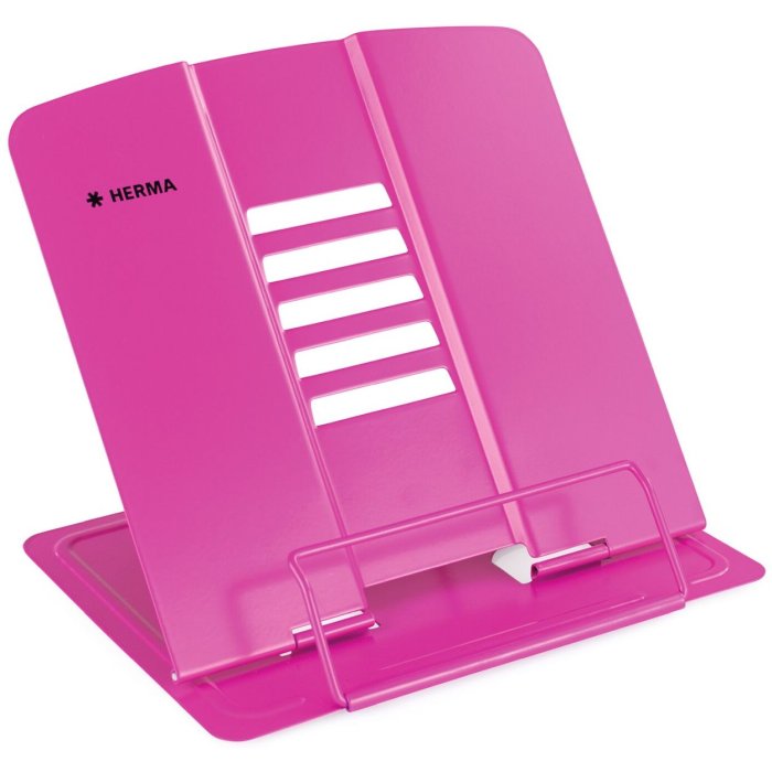 HERMA Leesstandaard roze 198x190x157 mm