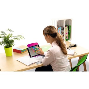 HERMA Leesstandaard roze 198x190x157 mm