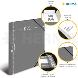 HERMA map A4 kartonnen zandbak vriendjes