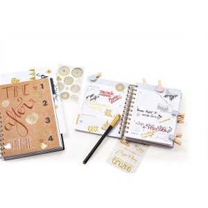HERMA Creatieve Stickers Vlinders Goud en Zilver Folie