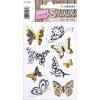 HERMA Creatieve Stickers Vlinders Goud en Zilver Folie