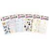 HERMA Creatieve Stickers Vlinders Goud en Zilver Folie