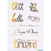 HERMA Creatieve Sticker Verbazingwekkend Goud Folie