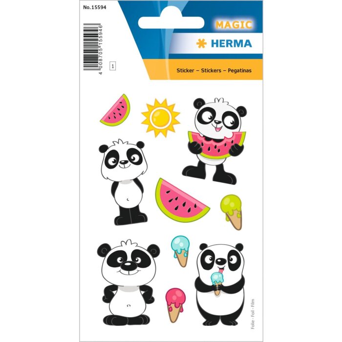 HERMA Panda - de kleine beer, folie sticker