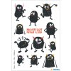 HERMA Monsters slapen nooit, folie sticker