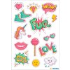 HERMA Trendy Patches - kleurrijke Transpuffy stickers